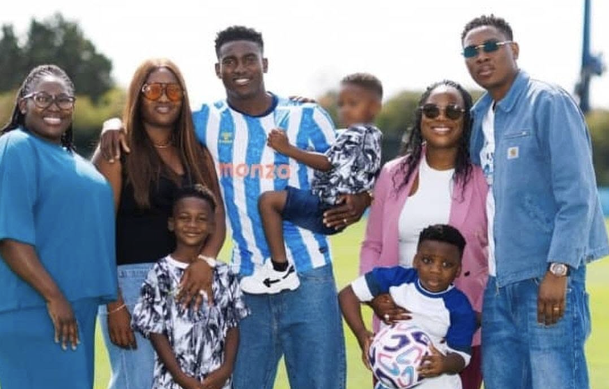 Awoniyi Unveiled at Coventry City in Presence of Family After £17m Transfer - Photo Credit : Taiwo Awoniyi, Instagram