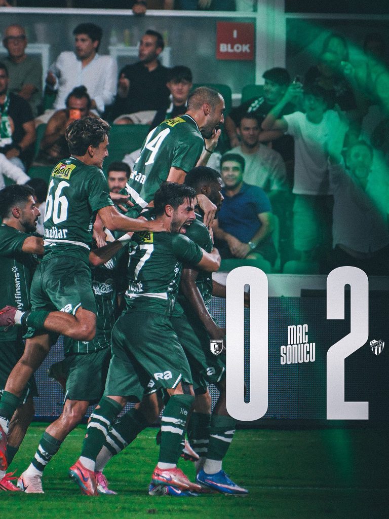 Bursaspor 2:0 win over Bodrum FK in the TFF First League - Photo Credit : Bursaspor, X
