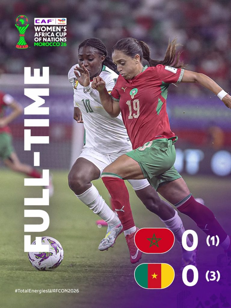 Cameroon Reach 2026 WAFCON Final After Penalty Shootout Victory - Photo Credit : Softfootball Media