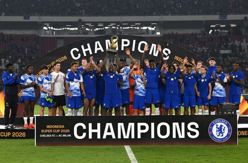 Chelsea Win Indonesia Super Cup With Dominant 3–0 Victory Over AC Milan - Photo Credit : Chelsea FC, X