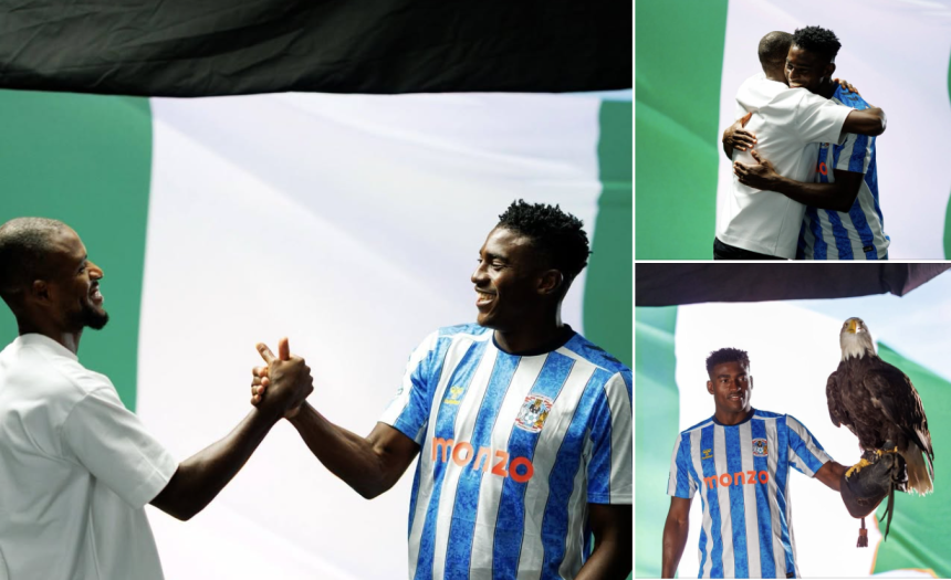 Coventry City Complete £17m Signing of Taiwo Awoniyi from Nottingham Forest - Photo Credit : Coventry City, X