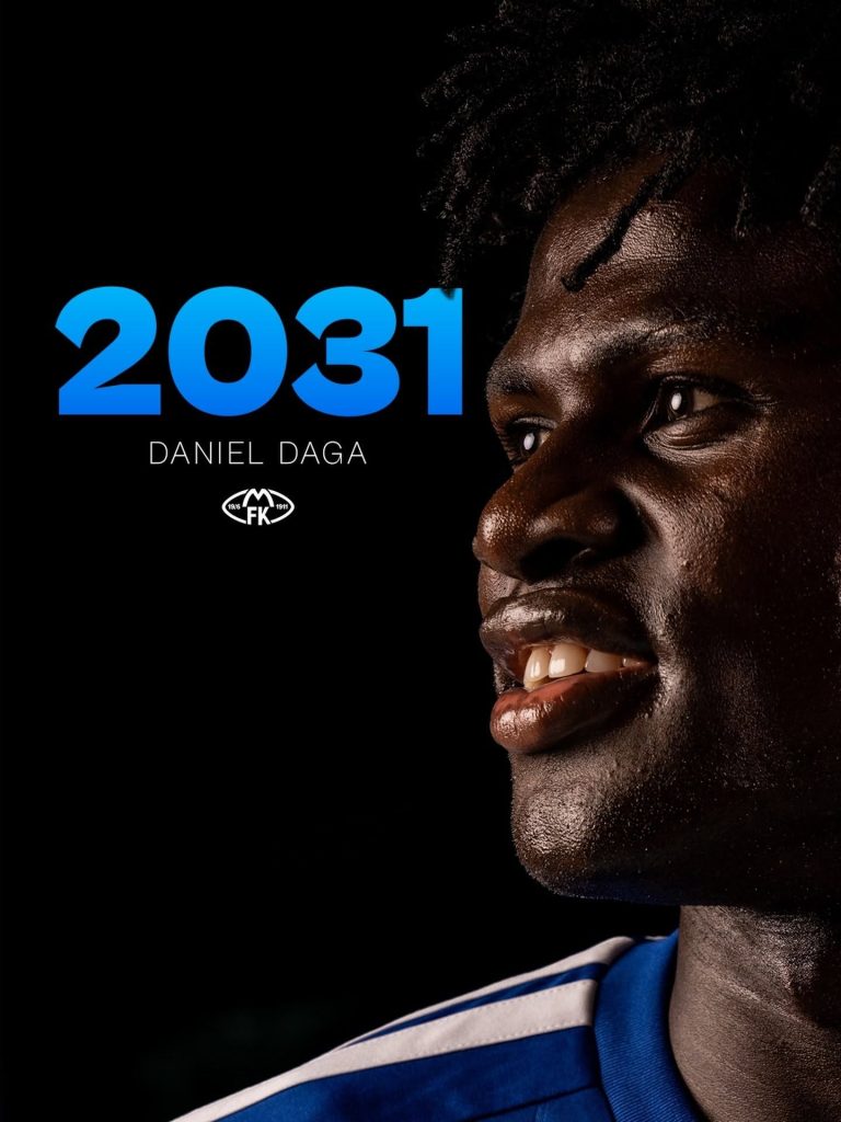 Daniel Daga Signs New Long‑Term Contract With Molde Until 2031 - Photo Credit : Molde, X