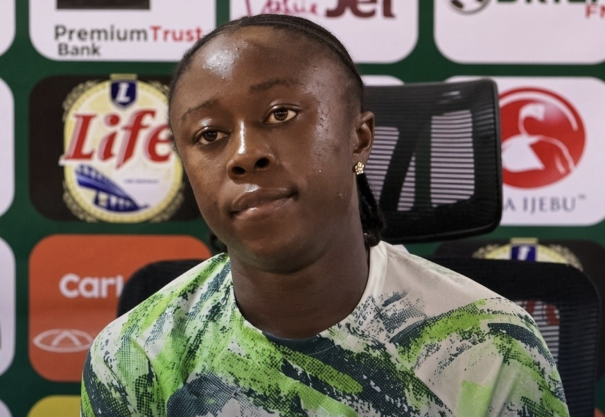 Falconets Captain Joy Igbokwe - Photo Credit : Softfootball Media