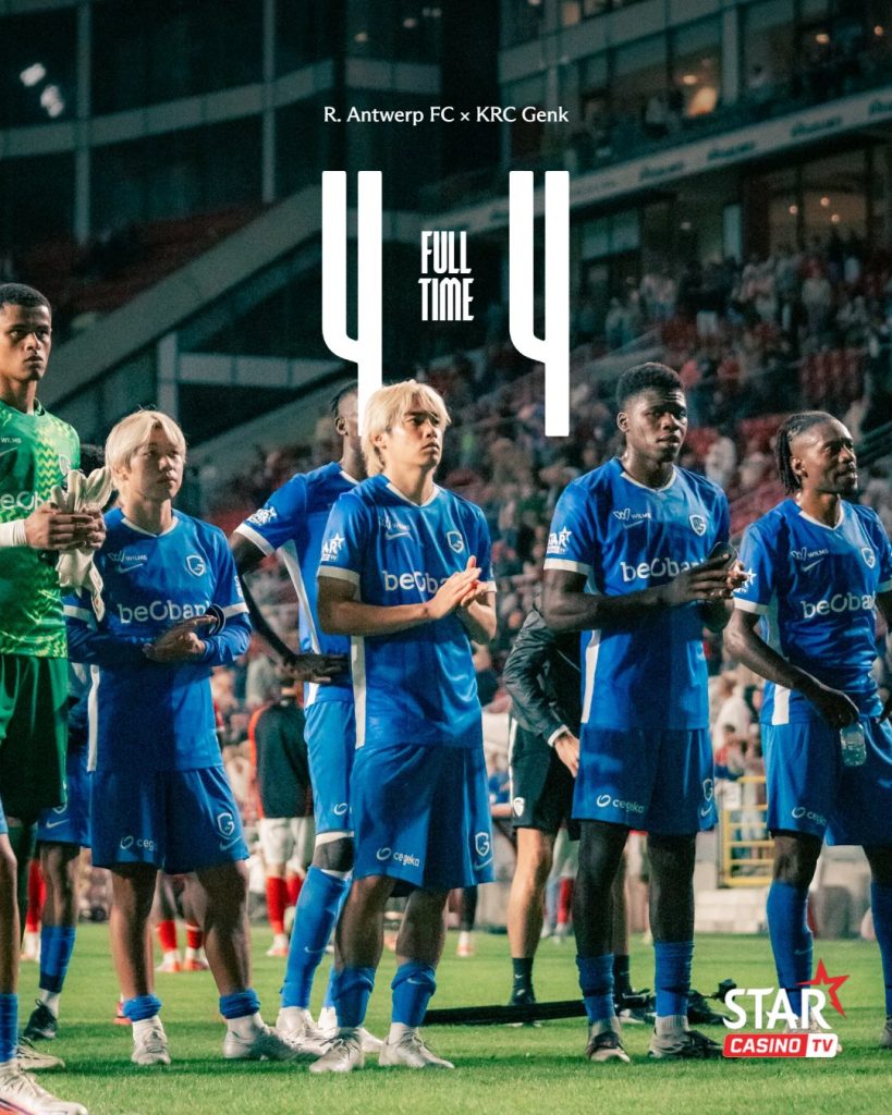 Genk Play Out 4–4 Thriller With Royal Antwerp - Photo Credit : Genk, X