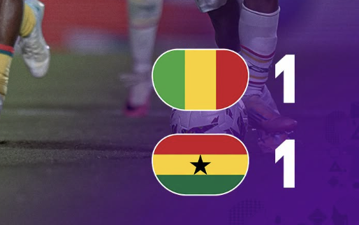 Ghana Complete Quarter‑Final Line‑Up After 1–1 Draw With Mali - Photo Credit : Softfootball Media