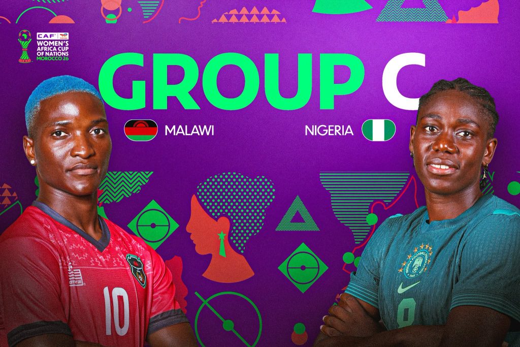 Group C’s quarter-finalists- Malawi and Nigeria - Photo Credit : CAF Women’s Football﻿, Facebook