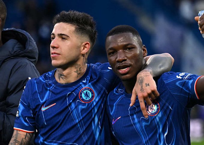 enzo and moses Caicedo. (photo credit: fabrizo x)