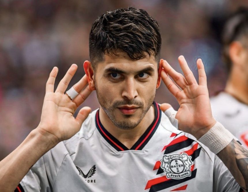 Exequiel Palacios Open to Bayer Leverkusen Exit- Photo credit: X media