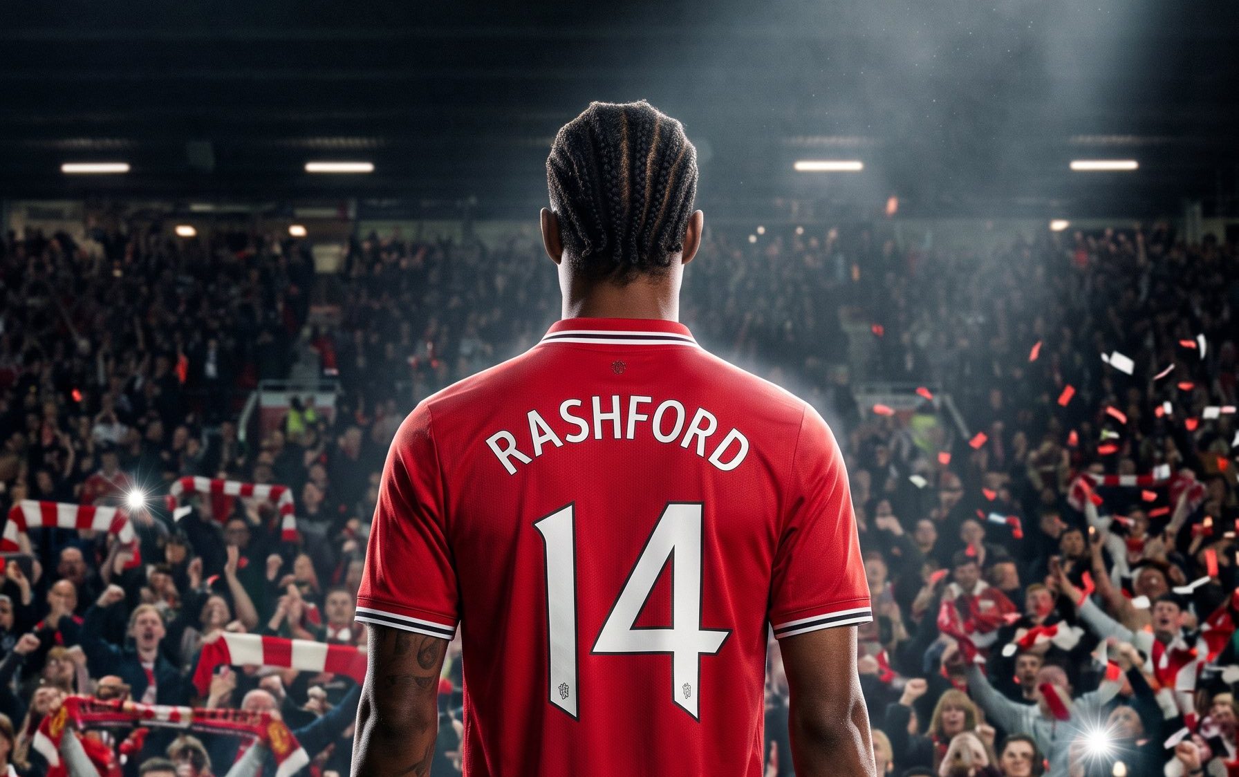 Rashford set to wear number 14 shirt - Photo credit: X media