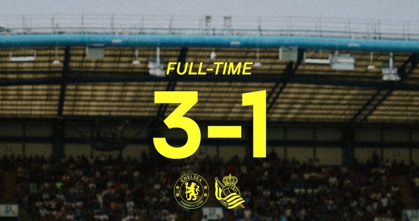 Chelsea 3-1 Real Sociedad- Photo credit: chelsea media