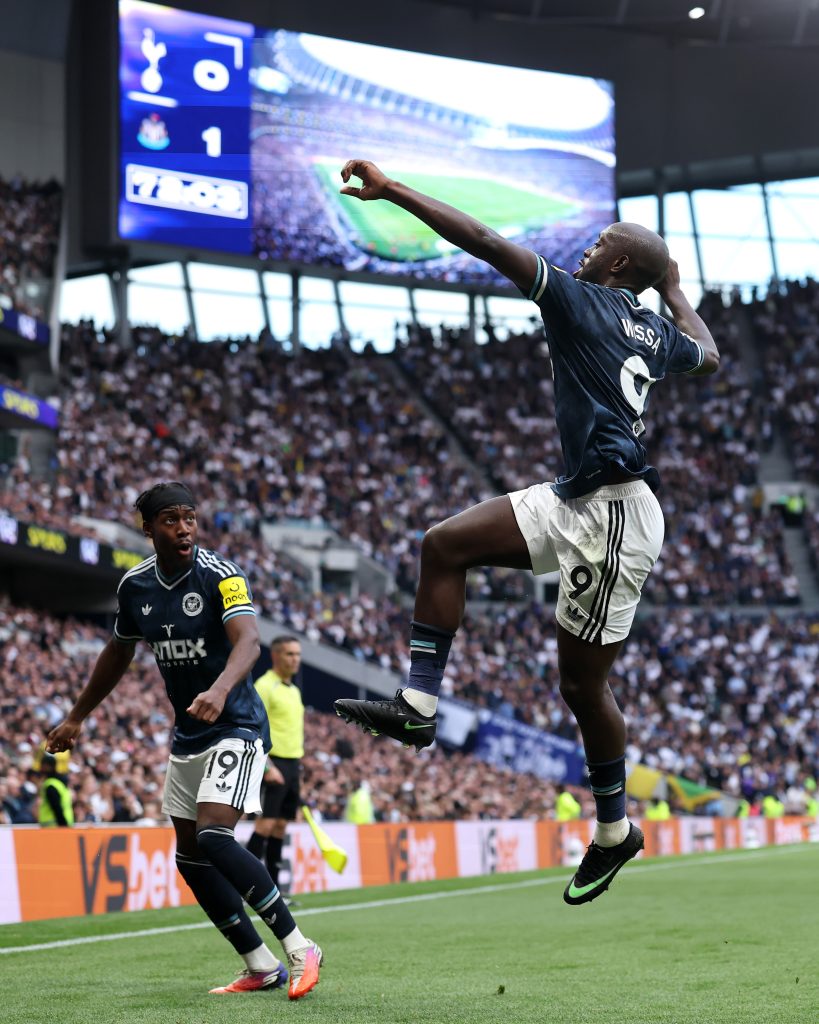 Tottenham 0-2 Newcastle- Photo credit: X media