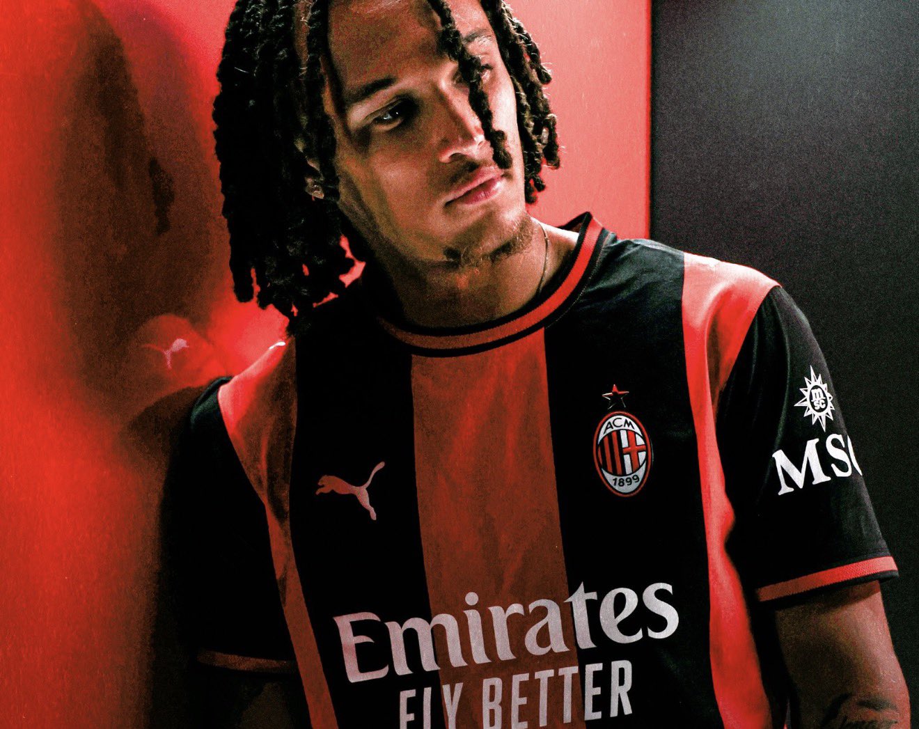 Diego Moreira joins AC Milan from RC Strasbourg- Photo credit: X media