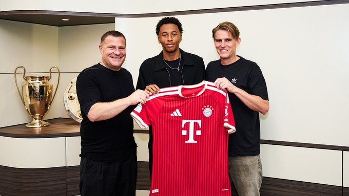 Bayern talent Cassiano Kiala has signed new deal at the club until June 2030- Photo credit:X media