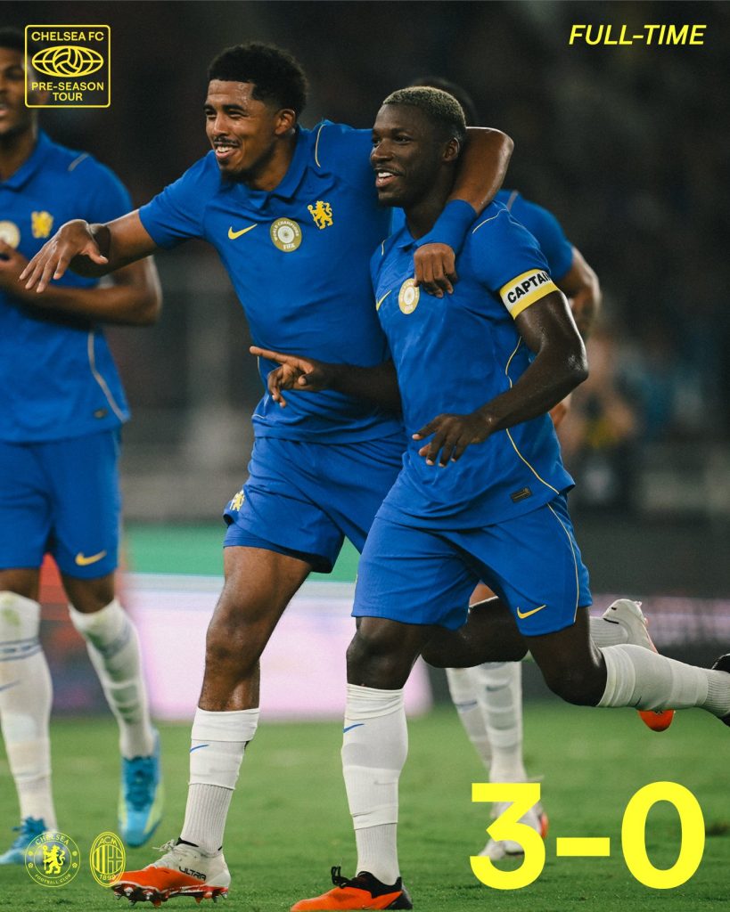 João Pedro Double Inspires Chelsea to Comfortable Win Over AC Milan - Photo Credit : Chelsea, X