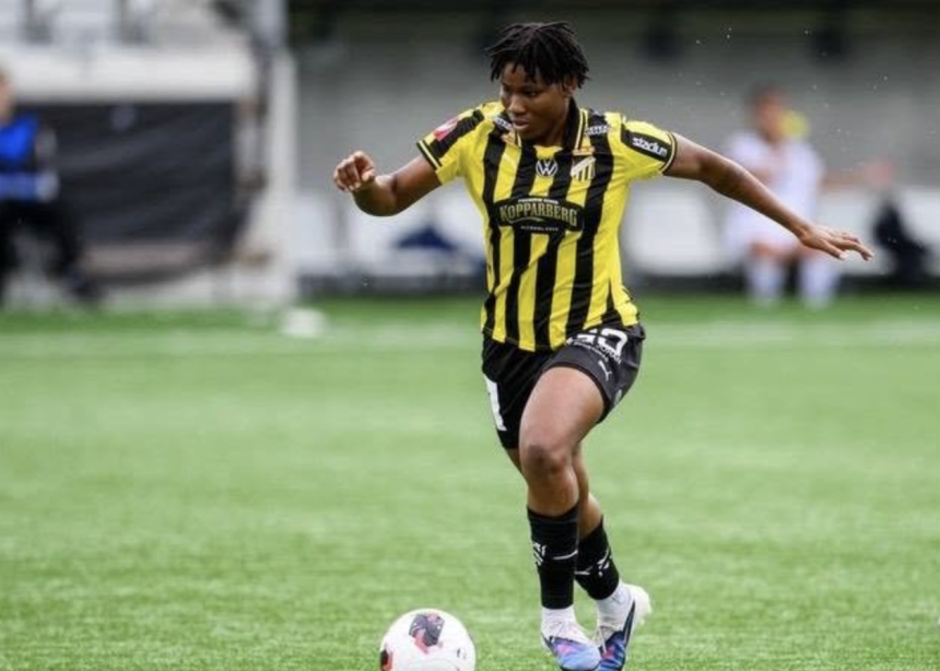 Joy Omewa Makes BK Häcken Debut in 4–1 Win Over AIK Women - Photo Credut : BK Häcken, X