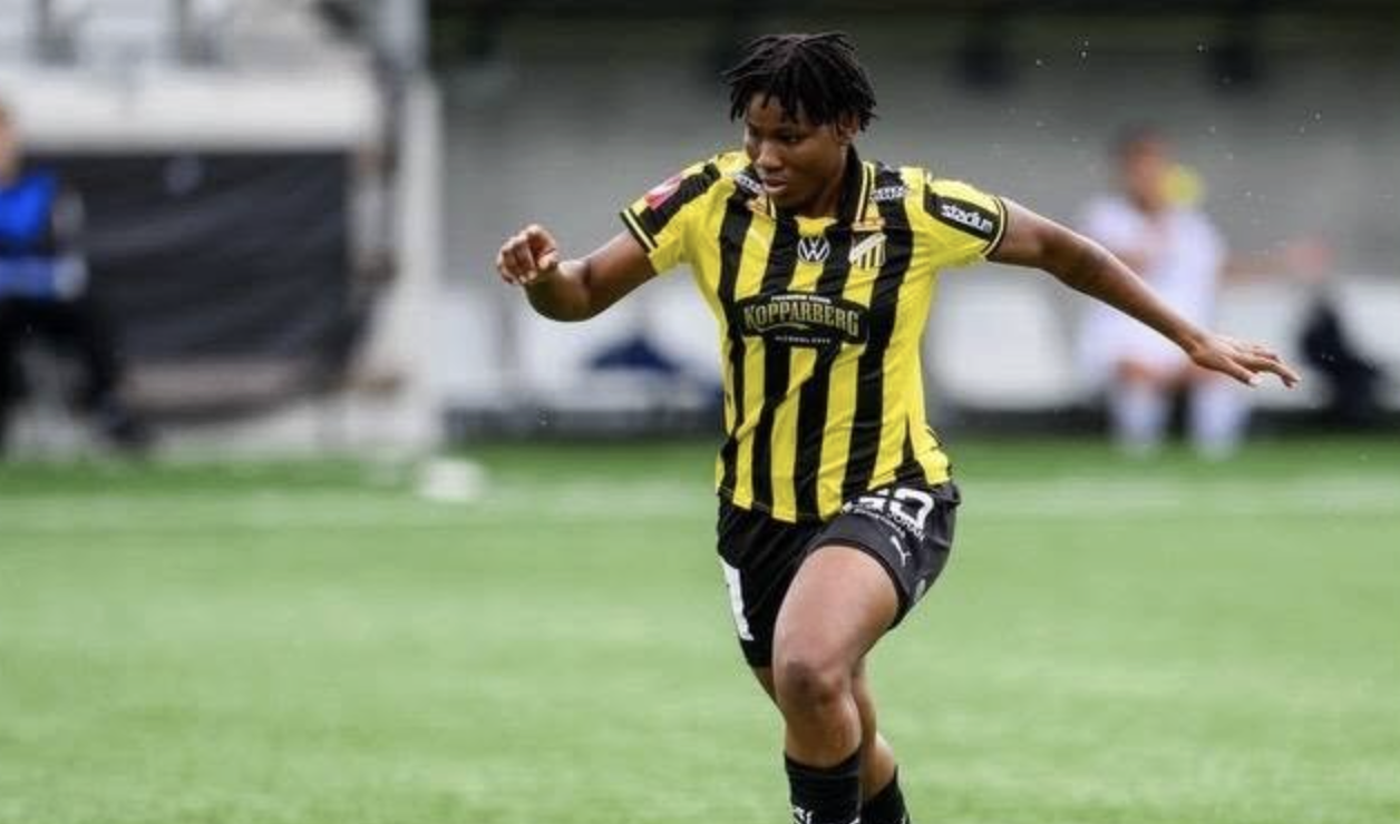 Joy Omewa Makes BK Häcken Debut in 4–1 Win Over AIK Women - Photo Credut : BK Häcken, X