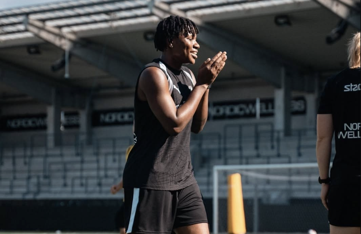 Joy Omewa Returns to BK Häcken After WAFCON 2026 Exit - Photo Credit : BK Häcken, X