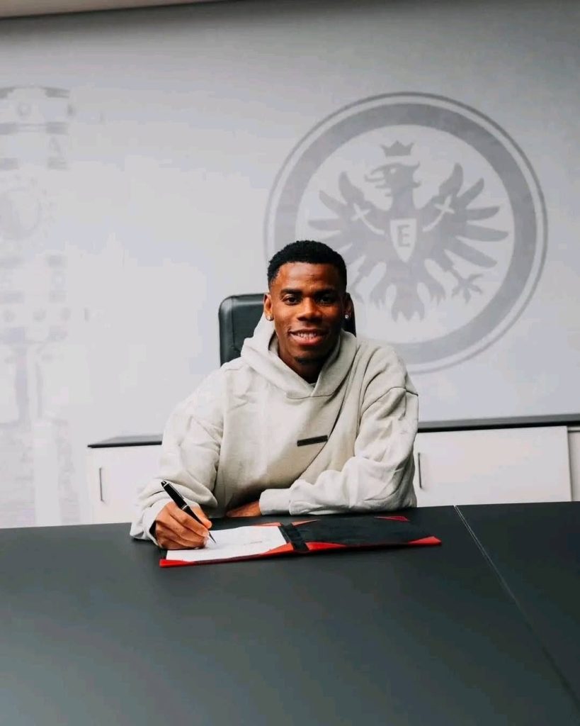 Raphael Onyedika Joins Eintracht Frankfurt in €9m Deal - Photo Credit : Eintracht Frankfurt, X