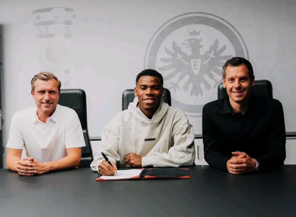 Raphael Onyedika Joins Eintracht Frankfurt in €9m Deal - Photo Credit : Eintracht Frankfurt, X