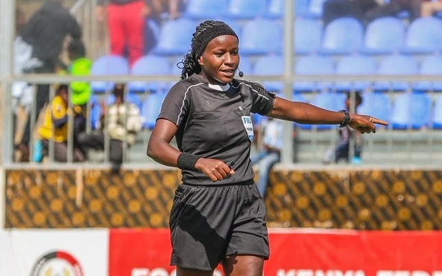 Refree Josphine Wanjiku - Photo Credit : Softfootball Media
