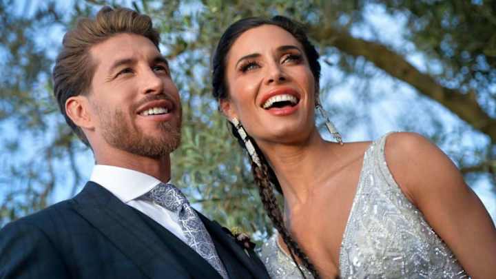 Sergio Ramos and Wife