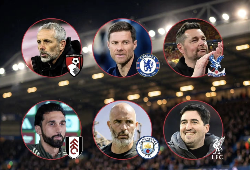 Some Managers for the 2026/27 Premier League Season - Photo Credit : Premier League, X