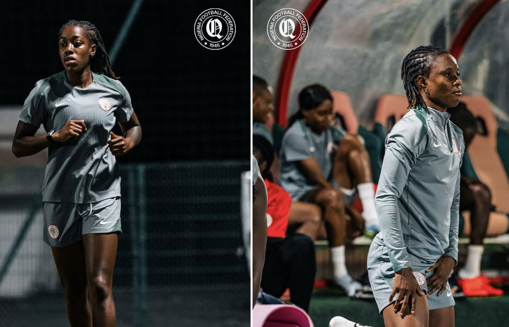 Super Falcons Hold Final Tactical Session Under Floodlights Ahead of Zambia Clash - Photo Credit : Nigeria Football Federation