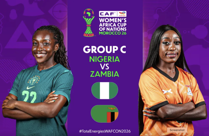 Super Falcons of Nigeria Vs Zambia, WAFCON Group C match day 2 - Photo credit : Softfootball Media