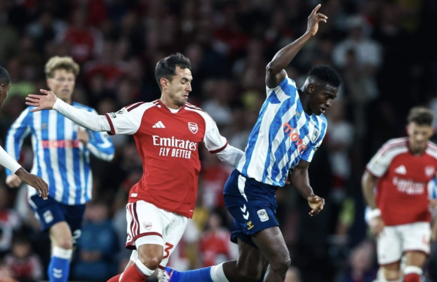 Taiwo Awoniyi Makes Coventry Debut in 3–0 Loss to Arsenal - Photo Credit : Coventry, X