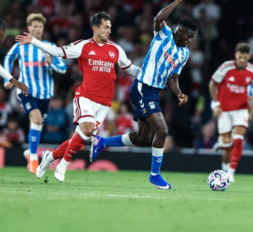 Taiwo Awoniyi Makes Coventry Debut in 3–0 Loss to Arsenal - Photo Credit : Coventry, X