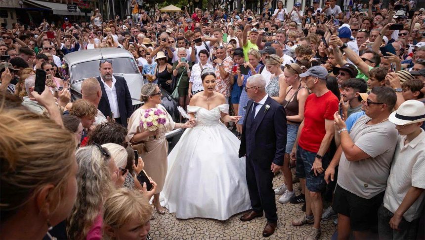 Thousands Mistakenly Mob Bride in Madeira After Rumours of Cristiano Ronaldo’s “Wedding” - Photo Credit : Latestly