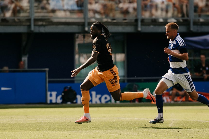 Tolu Arokodare on His Ajax Debut in 2–0 Win Over PEC Zwolle - Photo Credit : Ajax, Website
