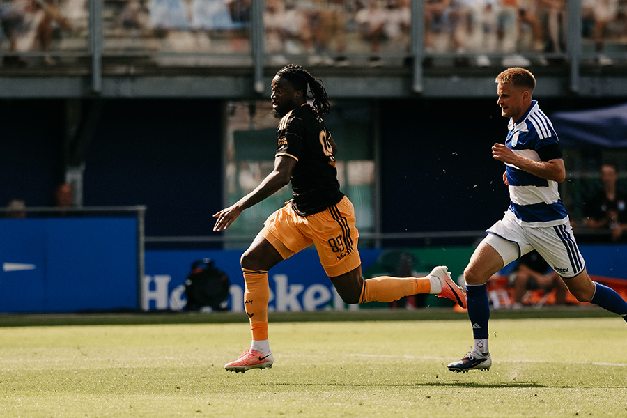Tolu Arokodare on His Ajax Debut in 2–0 Win Over PEC Zwolle - Photo Credit : Ajax, Website