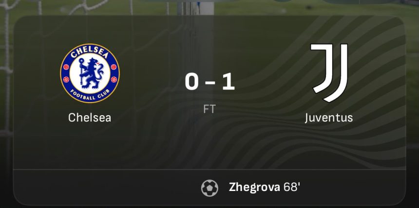 Chelsea 0-1 Juventus (Photo credit: softfootball media)