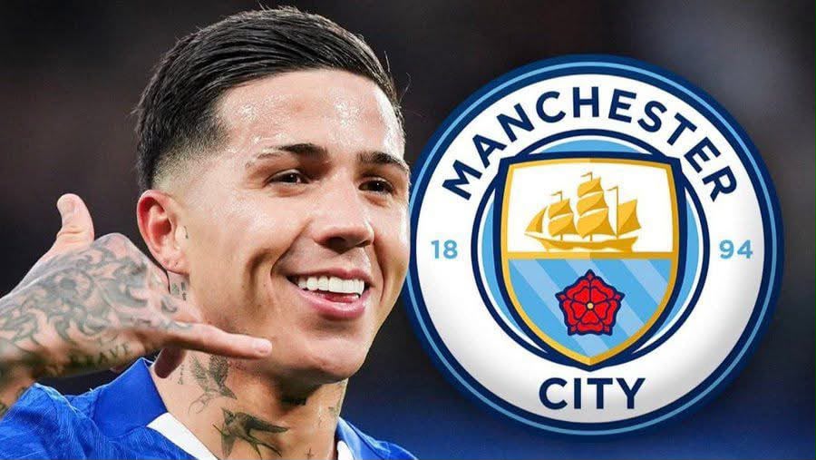 Enzo Fernandez to Manchester City (Photo credit: Softfootball media)