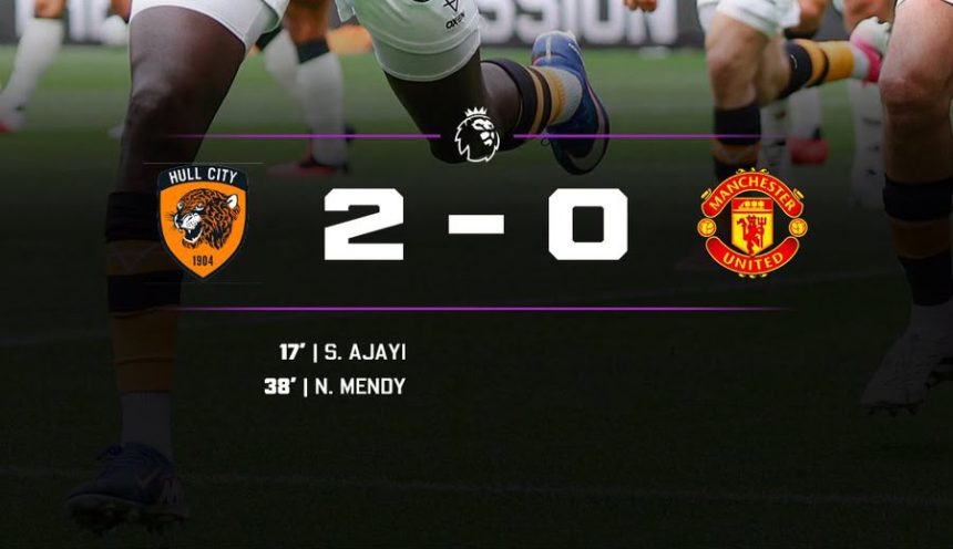 Hull City 2-0 Manchester United: Photo credit- Softfootball media