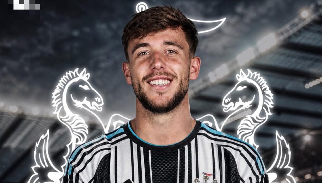 Nico González to Newcastle (Photo credit: Fabrizio Romano media)