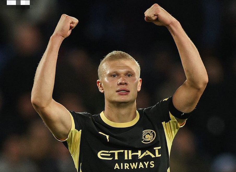 Erling haaland (Photo credit: Manchester city media)