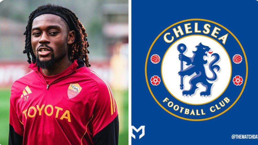 Chelsea Contact Manu Koné’s Camp (Photo credit: Softfootball media)