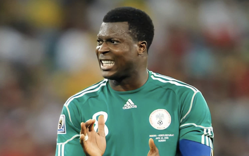 Yakubu Aiyegbeni representing Nigeria - Photo Credit : NFF