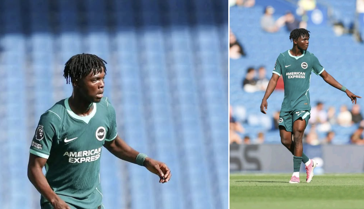 Zadok Abu Yohanna representing Brighton - Photo Credit : Brighton, X