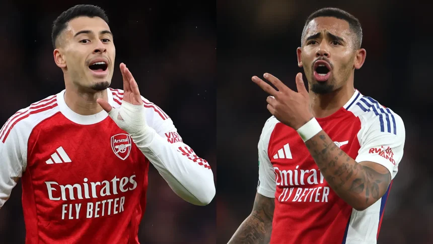 Arsenal Miss Martinelli and Jesus for Community Shield Clash- Photo credit: Goal