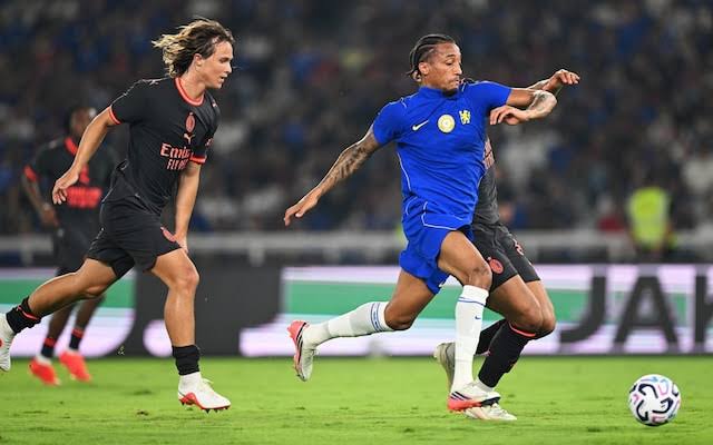 Chelsea Cruise Past AC Milan- Photo credit: X media