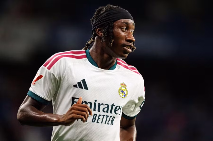 yan Diomande. (photo credit: real madrid media)