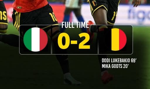 italy 0-2 belgium. (photo credit: facebook media)