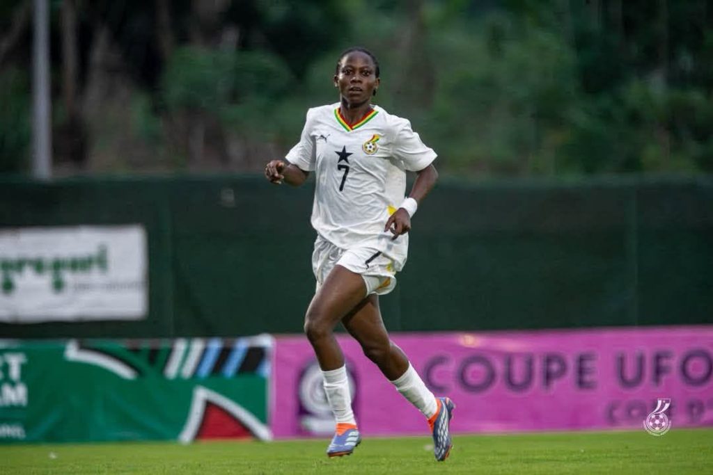 90’ - ⏰ ⚽️ Gloria Ameaa scores for Ghana! 🇬🇭 2-4 🇳🇬 - Photo Credit : Ademola sports, X