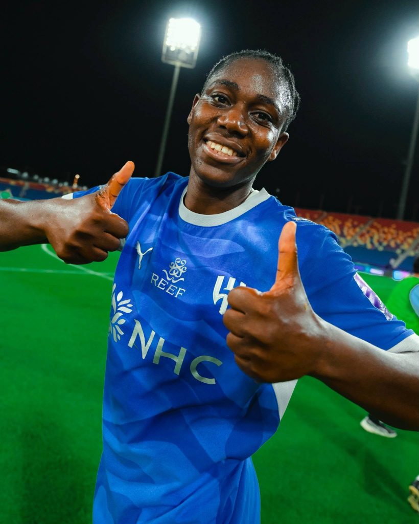 ASISAT OSHOALA ON TARGET AS AL HILAL DEFEAT AL ITTIHAD 2-1 TO REACH SAUDI WOMEN'S SUPER CUP FINAL - Photo Credit : Julie Sports, Facebook