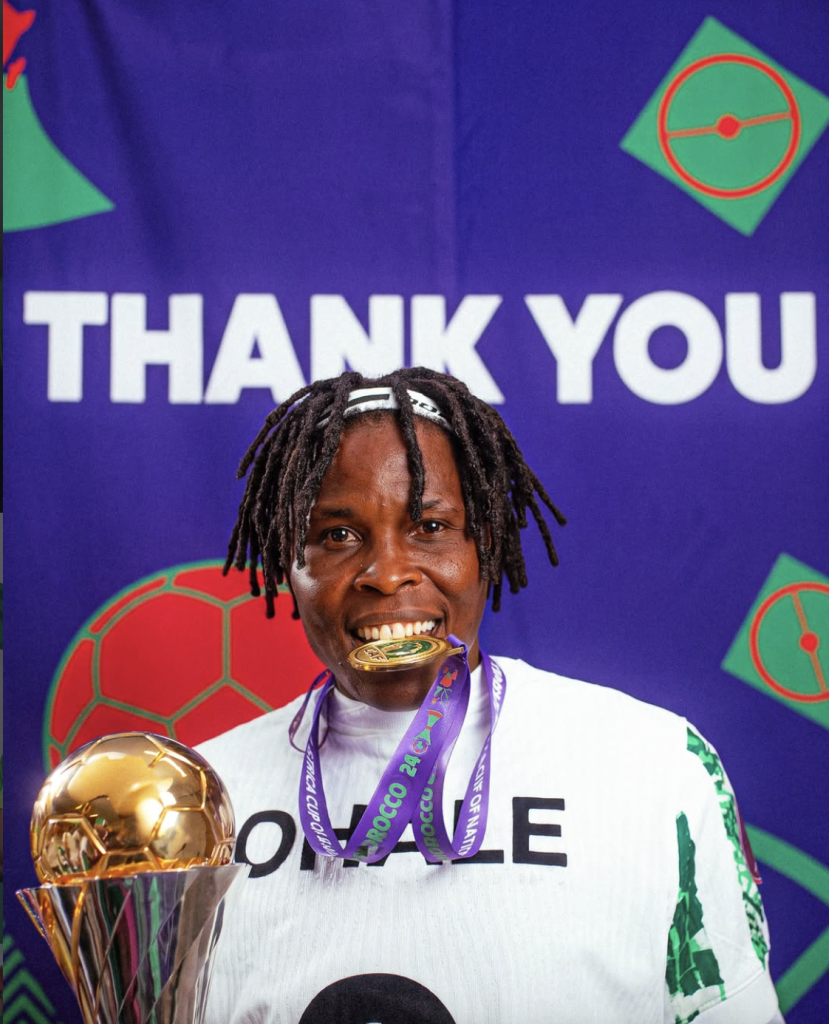 After 16 years in green and white, Super Falcons defender Osinachi Ohale has hung up her international boots - Photo Credit : Osinachi Ohale, Instagram