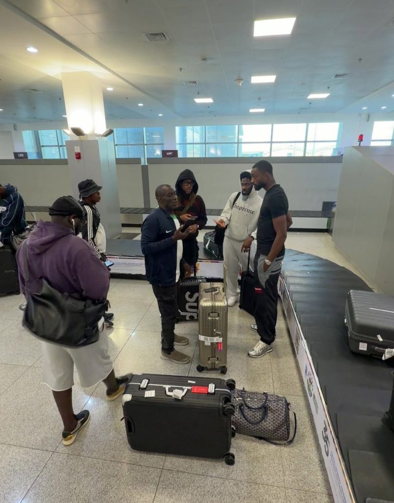 Alex Iwobi, Ola Aina, Calvin Bassey and Semi Ajayi are on the move, heading to Nigeria to join up with the Super Eagles camp ahead of the AFCON qualifiers - Photo Credit : Iwobi, Aina, Bassey and Ajayi, Instagram