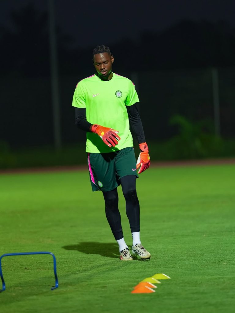 Arthur Okonkwo Trains on Nigerian Soil for the First Time - Photo Credit : NFF Media